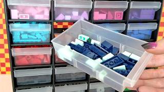 ASMR Sorting Lego Bricks ⏰ 85 Min. • No Talking