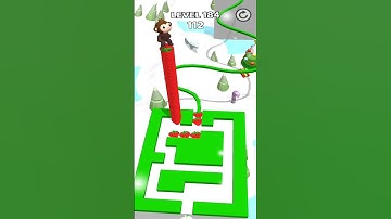 Stacky Dash Gameplay Level 184 | Cozy ASMR Gaming