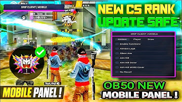 DRIP CLIENT M590KILL FREE | HG CHEAT FREE MOBILE PANEL FREE| NO BAN NO BLACKLIST| FF MAX OB50 #panel