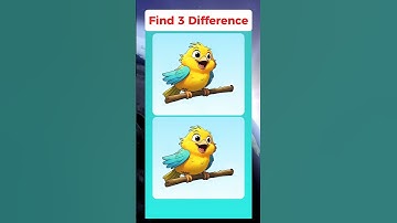 Only Sharp Eyes Can Find All 3 Differences!🥸🔥#findthedifferences #quiz #spotthediference