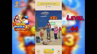 Brain Puzzle 3 Crazy Mind Light a fire while camping level 44  Walkthrough