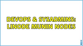 Celebrity DevOps & SysAdmins: Linode Munin Nodes Wealth