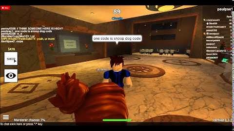 Twisted Murderer Codes!!!! :D