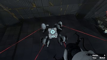 Portal 2:Turret Blocker - 0 Portals (Hard Way)