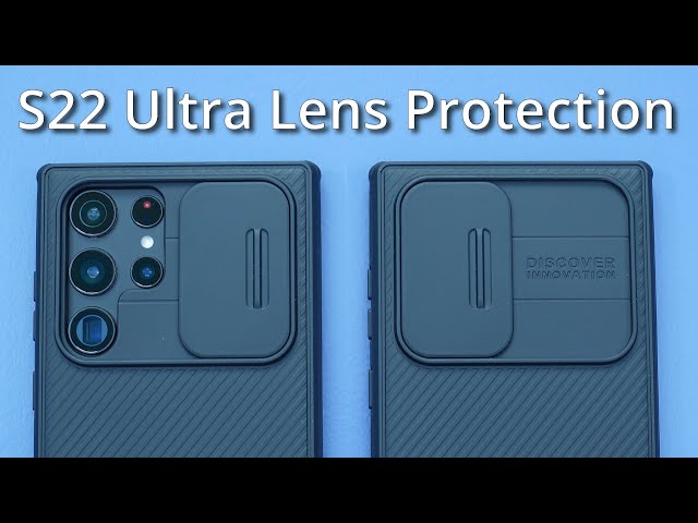 Samsung Galaxy S22 Ultra Case With Camera Lens Protection Built In