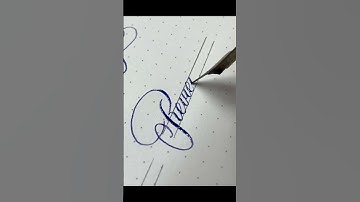 Review - handwriting with flex dip pen #cursive #art #calligraphy #lettering #flexibility