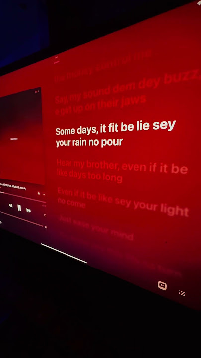 #music #lyrics #afrobeats EASE YOUR MIND BY WIZKID