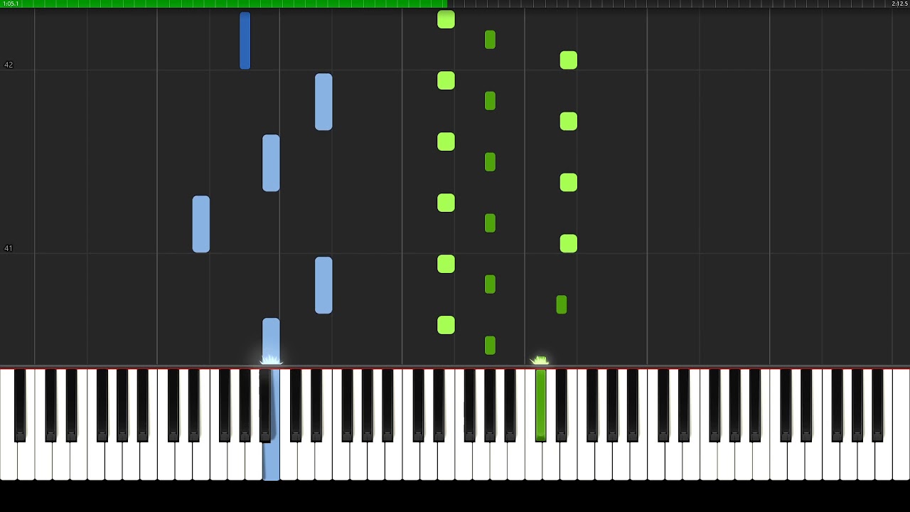 Spanish Romance - Romance Anónimo | Piano Tutorial | Synthesia | How to play