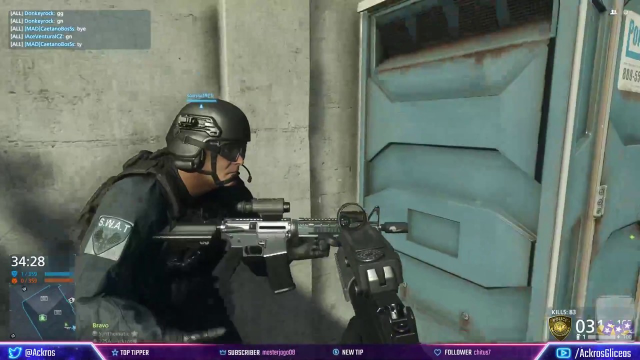 [IE] Road To Battlefield V : Hardline Revisted | Play Qui Audette Vincint | Who Dares To Play Wins