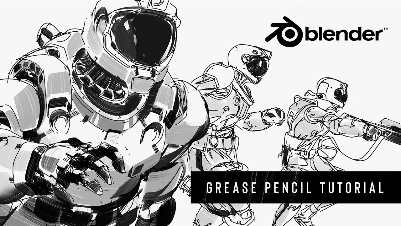 blender grease pencil animation render