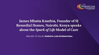 James Mbatia Knuthia, Kenya, speaks about the Spark of Life Model of Care