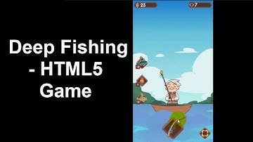 Deep Fishing - HTML5 Game - Construct 3 with source code