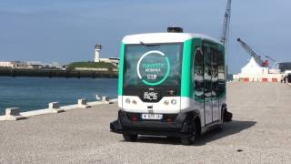 La navette Morinéa sans chauffeur est en test à Boulogne sur mer !