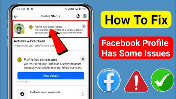 How To Fix Facebook Profile Has Some Issues (2025) | Profile Has Some Issues Problem Solved!