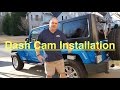 SeresRoad G1WH Dash Cam Jeep Wrangler Installation