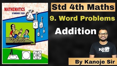 Word Examples  Addition, Class 4 Math, Student point academy, Maharashtra Board