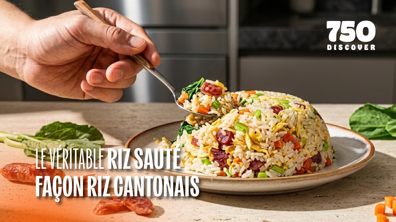 La véritable recette du riz cantonais traditionnel par Diana Chao