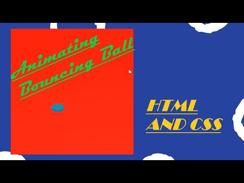 Bouncing Ball Animation CSS | Html and CSS Bouncing Ball Animation | Technical Tutorials and Facts