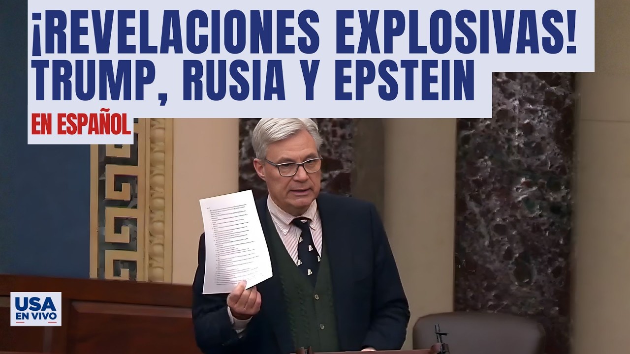 Revelaciones explosivas: El vinculo entre Trump, Rusia y los archivos de Epstein | USA EN VIVO 🔴