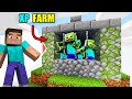 BUILDING AUTOMATIC XP FARM IN MINECRAFT | GAMEPLAY #37