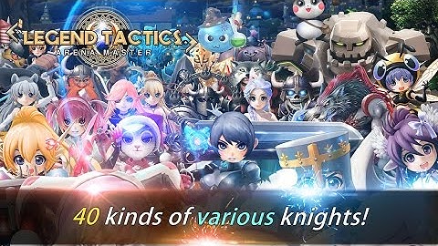 Legend Tactics : Arena Master Gameplay Android/iOS