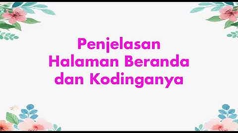 Cara membuat web sederhana pada Codeigniter