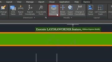CADMATE 2022 - LAYDRAWORDER, rearranging the layers