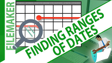 Finding Ranges of Dates - Try FileMaker Video Series - FMTraining.TV - Video 32