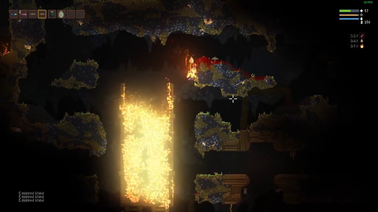 Вся карта noita