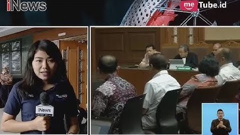 Gamawan Fauzi Dihadirkan Dalam Persidangan Korupsi e-KTP - iNews Siang 29/01