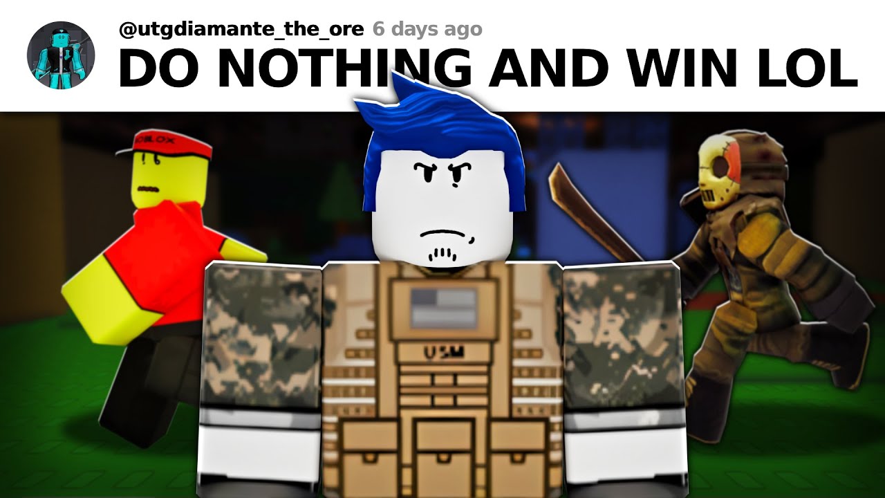 i did your dumb ideas in roblox forsaken..