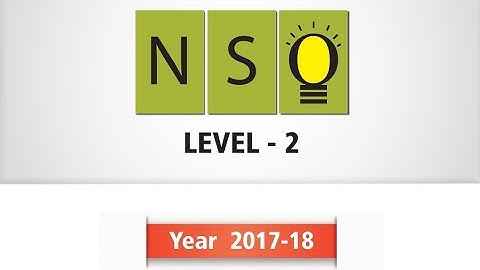 Class 3/Level 2 NSO/2018 solved paper #level2nso #level2sof