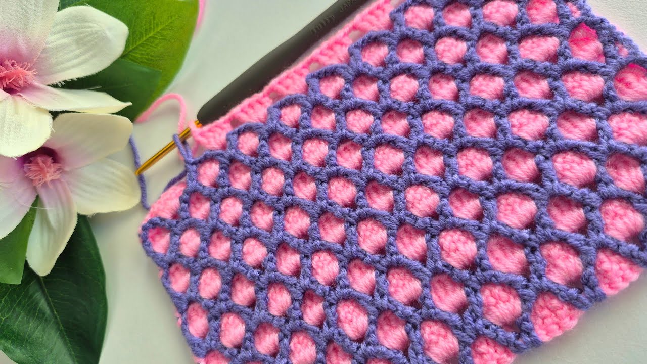 Amazing 💯✅️Crochet model babyblanket model online tutarial🤗🍼👶