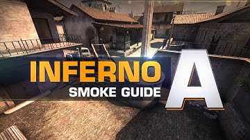 CS:GO Inferno - A Bombsite smoke guide