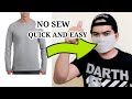 How To Make a Face Mask out of a T-Shirt No Sew