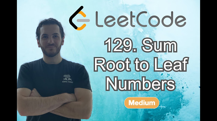 SUM ROOT TO LEAF NUMBERS (Leetcode) - Code & Whiteboard