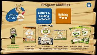 Letters alive Zoo Keeper 8.0 Upgrade