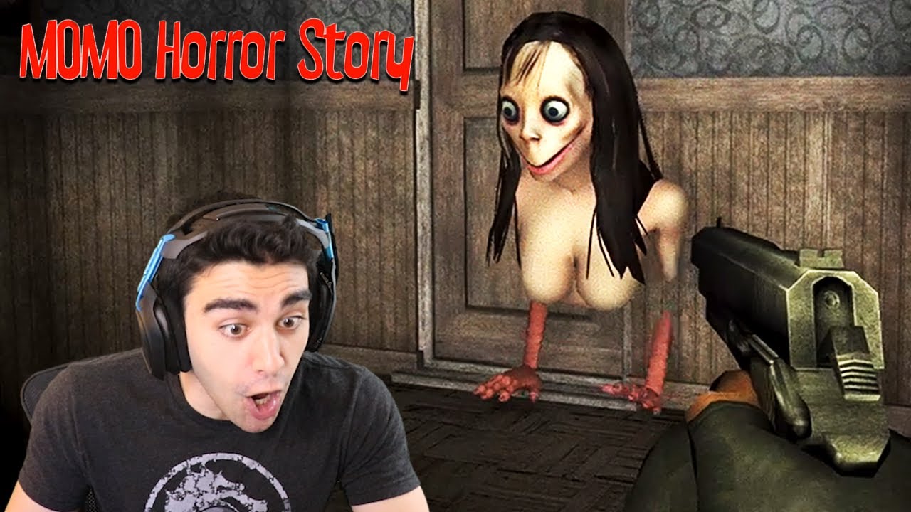 death forest game  2022  THEY GAVE ME A GUN TO SHOOT MOMO!!!! - Momo: Horror Story (Ending)