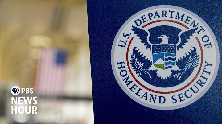 Homeland Security official on the Trump administration's immigration policy changes