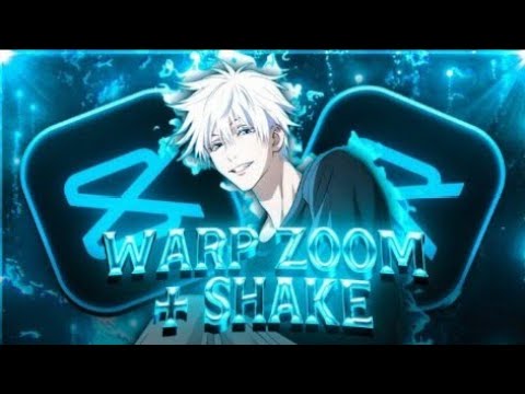 Warp Zoom + Shake Transition Like Ae❄️ | Capcut AMV Tutorial |