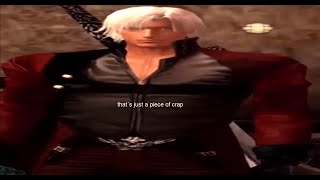 DMC2´s Cutscenes but every time Dante shoots a gun or speaks the audio turns into earrape