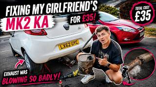 I Fixed My Girlfriend’s Ford Ka for Just £35… The Exhaust Was SO BAD! 😳
