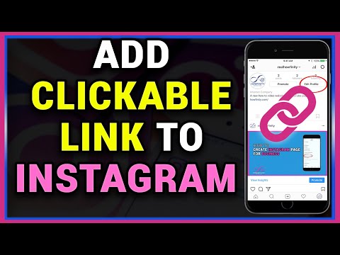 How to Add a Clickable Link to Instagram Bio