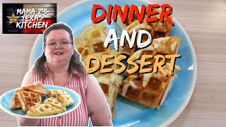 Pizza waffles plus a bonus recipe
