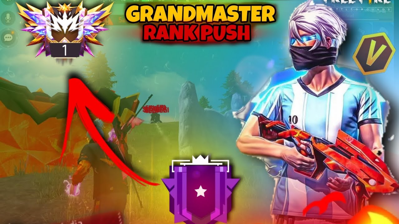 GRANDMASTER LOBBY RANK PUSH 😳 How to get in free fire - YouTube