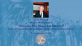 Historia del Haras Las Ortigas.  Entrevistando a D. Ignacio Correas.