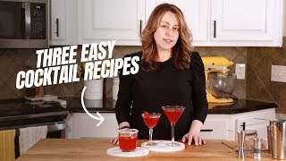 3 Easy Valentine's Day Cocktails