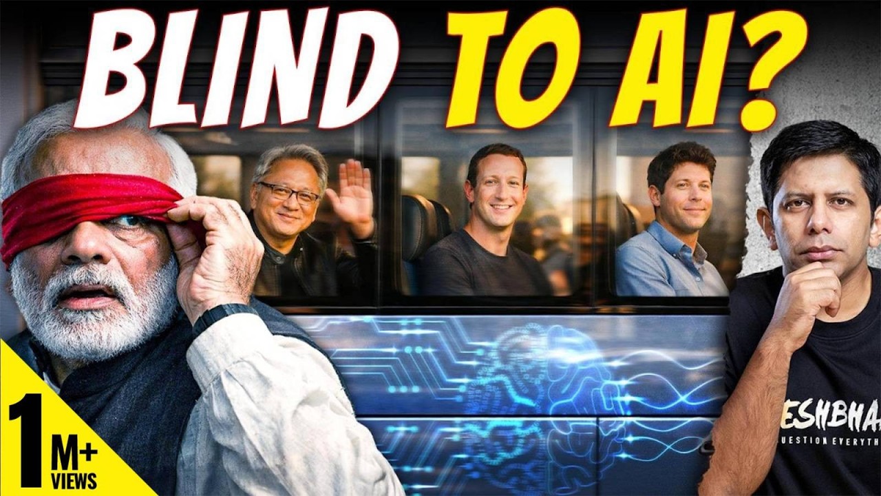 Pt.1- Where's India's Long-Term AI Strategy? | Does AI Summit Help India's Mission? | Akash Banerjee