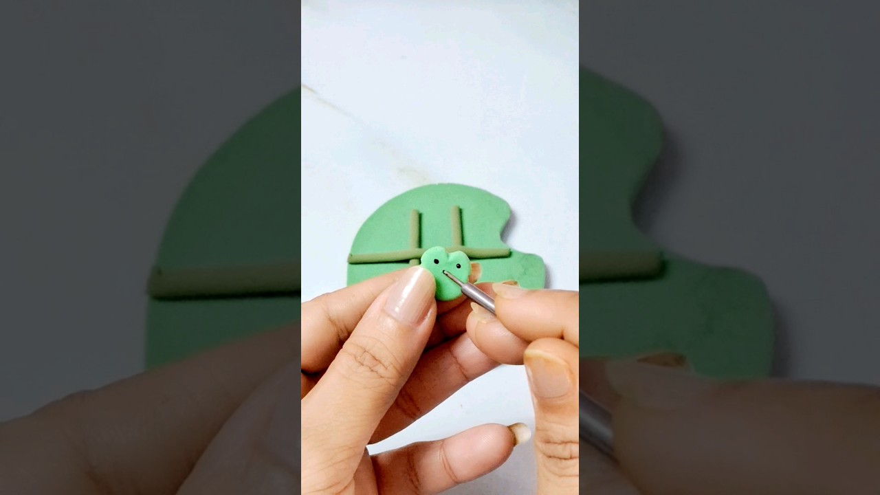 Easy Clay Art 🐸❤️ 