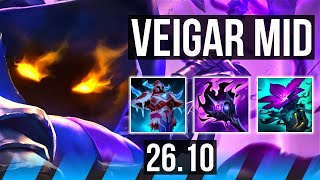VEIGAR vs YASUO (MID) | Unsealed Spellbook | EUW Challenger | 26.10